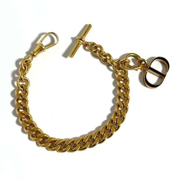 Dior -- Gold Metal bracelet - Picture 1 of 10